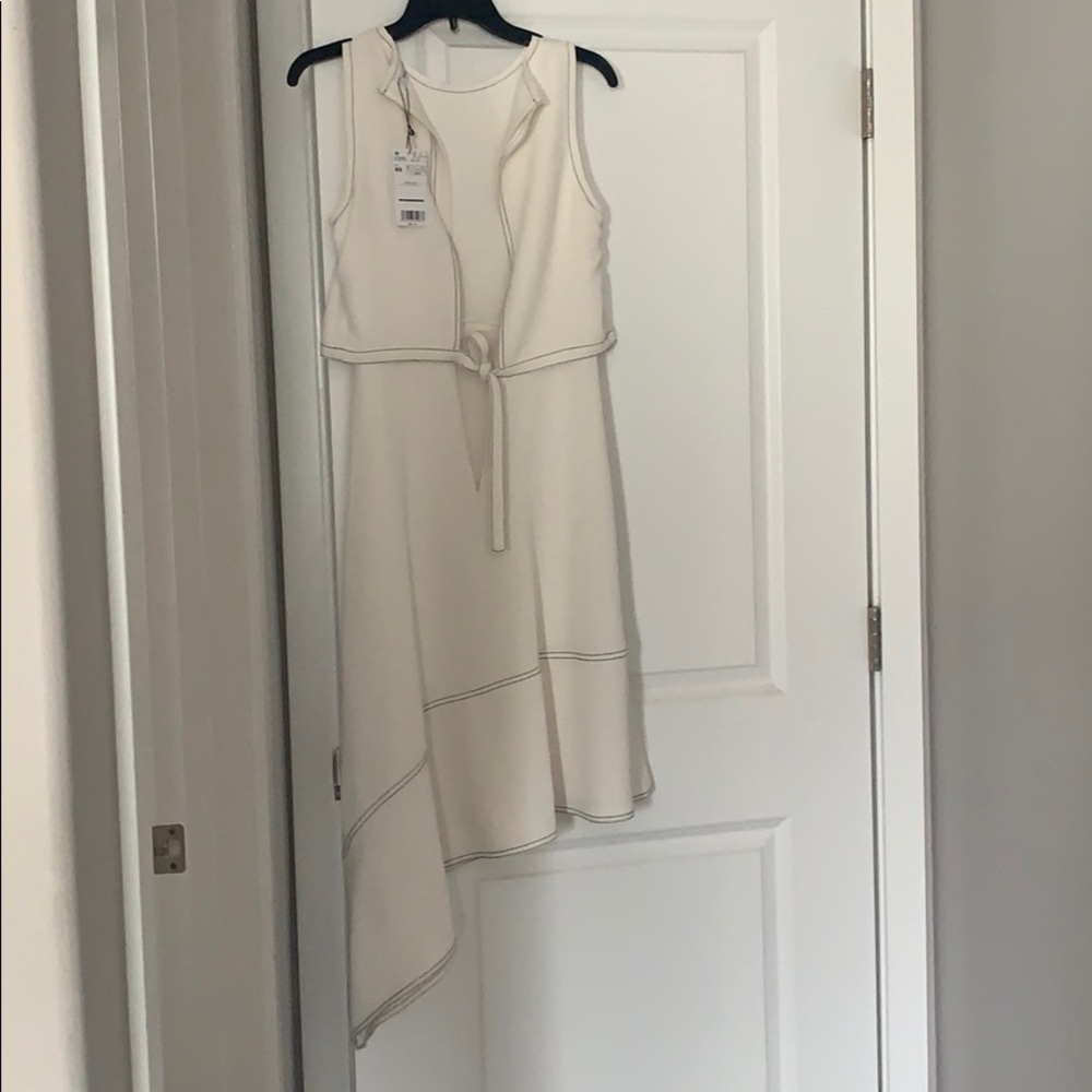 MANGO brand new asymmetry dress